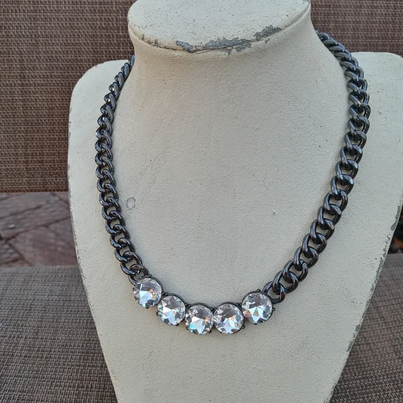 ☁ Crystal Clear 💧Necklace 💎 - Picture 1 of 5